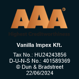 Vanilla Impex Business Certificate