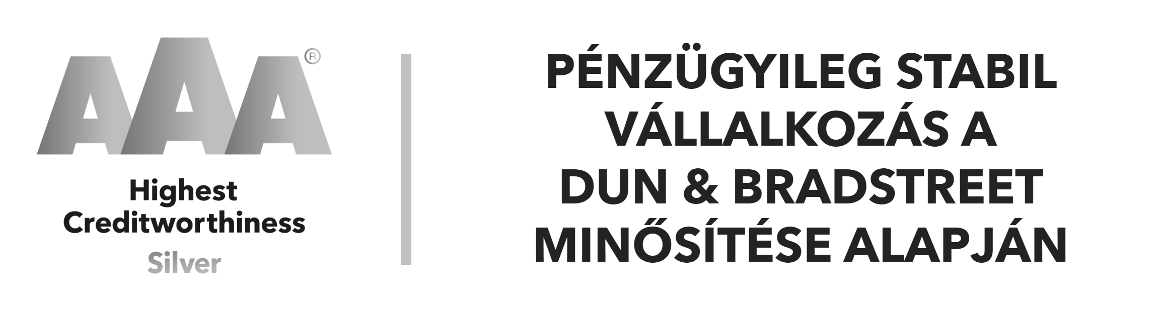 AAA: Pénzügyileg kiemelkedően stabil cég